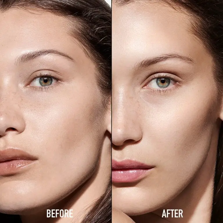 Prima e dopo Dior Backstage Face & Body Primer - primer perfezionatore per viso & corpo migliori primer viso