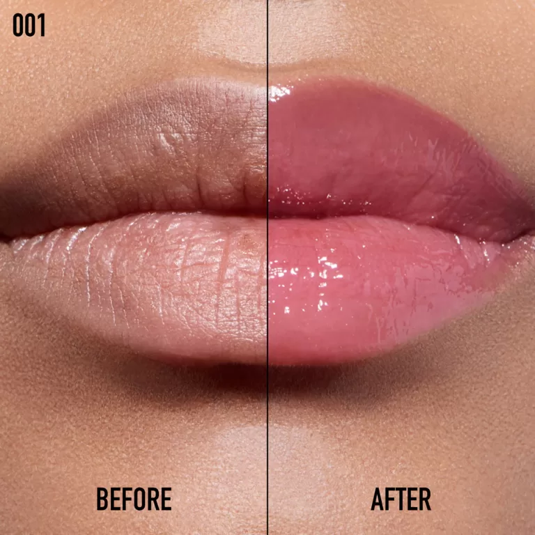 Dior Addict Lip Glow balsamo labbra idratante e ravviva colore naturale labbra prima e dopo 2